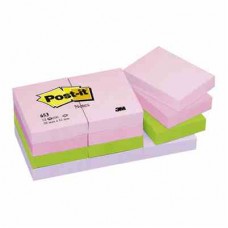 Zestaw bloczków Post-it paleta Kwiatowa 38x76mm - BLK 029