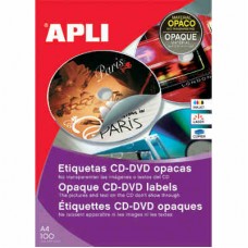 Etykiety samoprzylepne Apli na CD - ETK 153