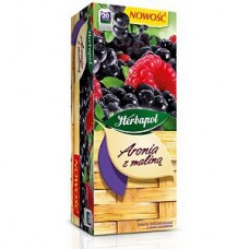 Herbata Herbapol aronia z maliną 20t - HER 050