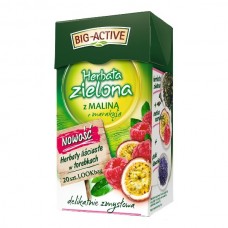 Herbata Big-Active zielona z maliną - HER 071