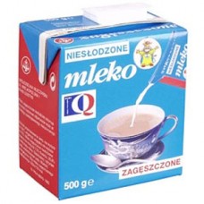 Mleko zagęszczone/niesłodzone w kartonie 500g  - GNK 045