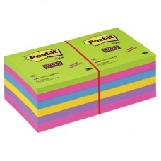 Bloczki samoprzylepne Post-it Super Sticky Ultra  76x76mm - BLK 135