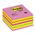 Kostka samoprzylepna różowa Post-it 3M 76x76mm 450k - BLK 020