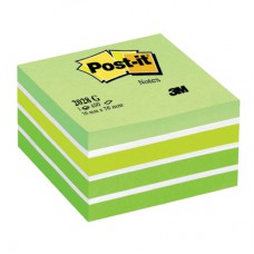 Kostka samoprzylepna zielona Post-it 3M 76x76mm 450k - BLK 019