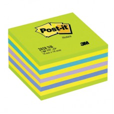 Kostka samoprzylepna niebiesko-zielona Post-it 3M 76x76mm 450k - BLK 021