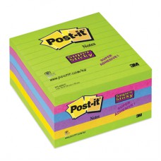 Bloczki samoprzylepne Post-it Super Sticky Ultra  100x100mm - BLK 136