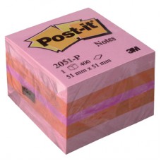 Mini kostka samoprzylepna "różowa" Post-it 3M 51x51mm - BLK 163