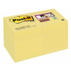 Bloczek samoprzylepny żółty Post-it Super Sticky 51x51mm - BLK 267